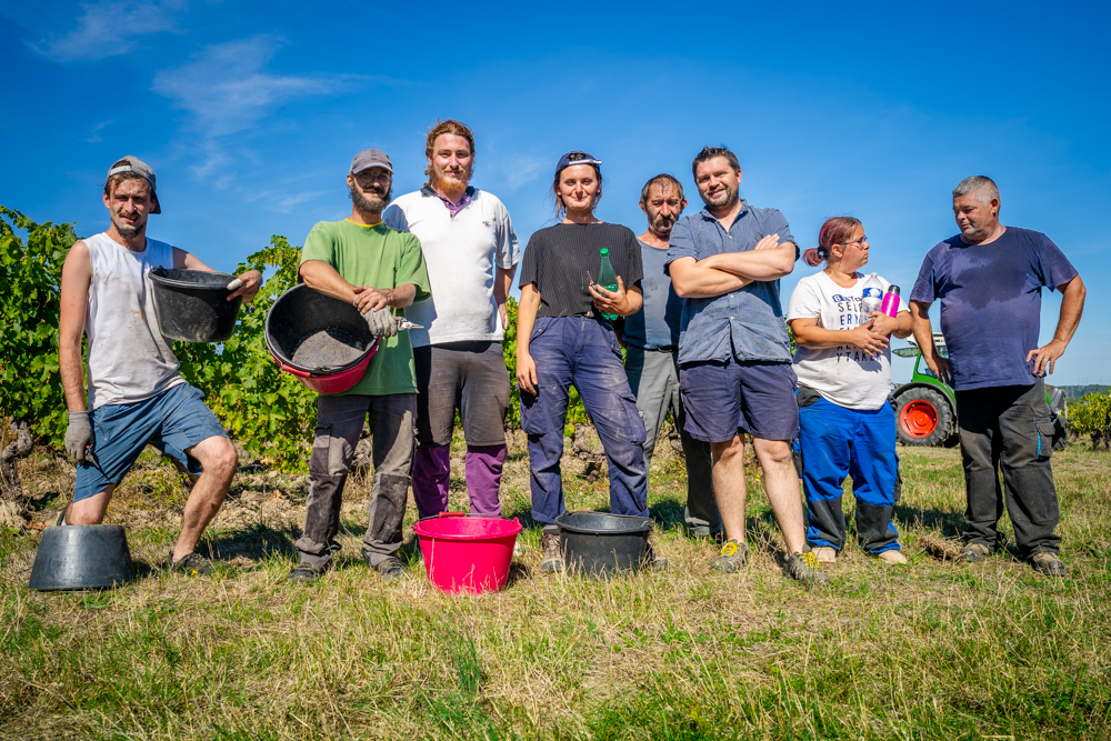 Vendanges 2022 équipe