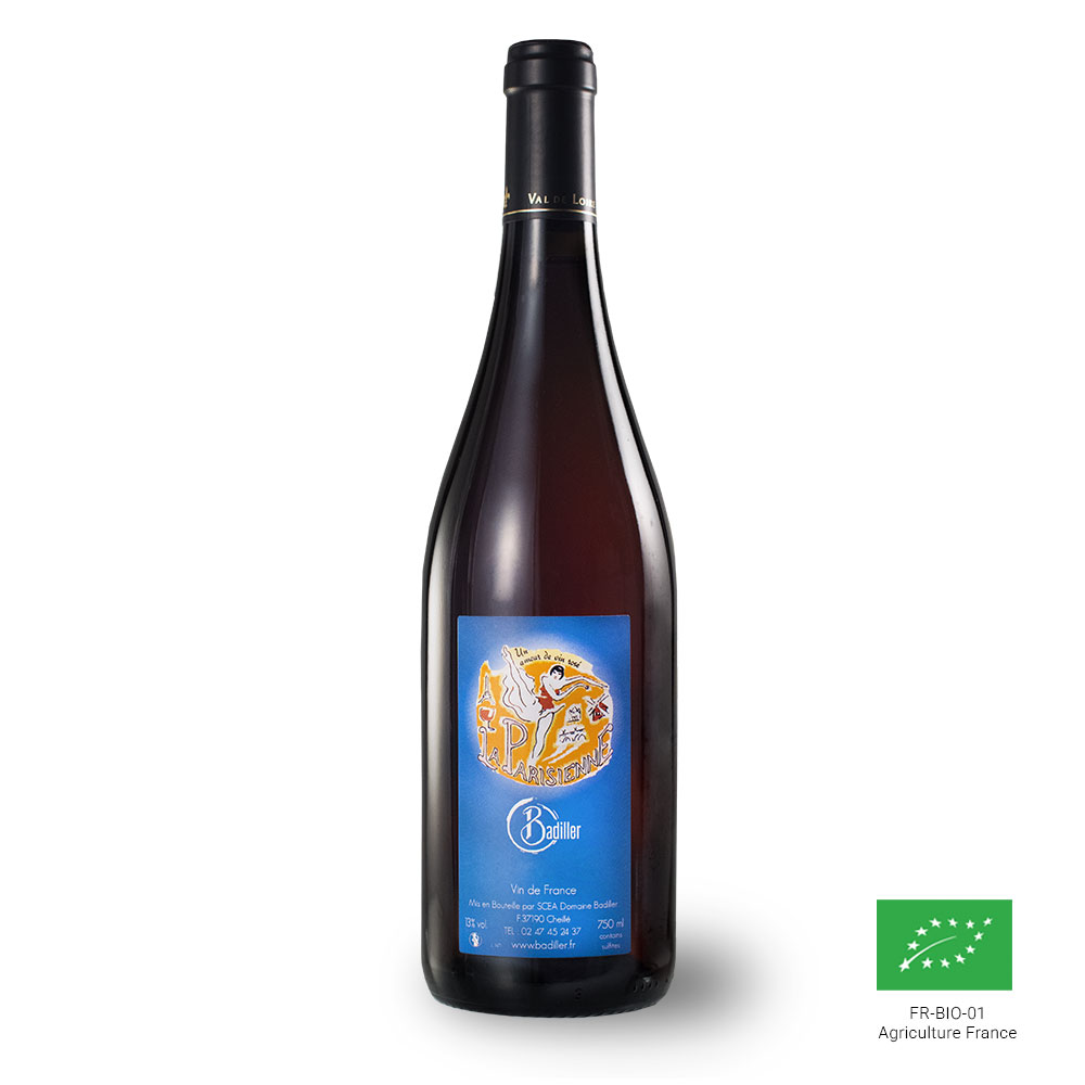 Parisienne vin biologique rosé cepage rare atypique