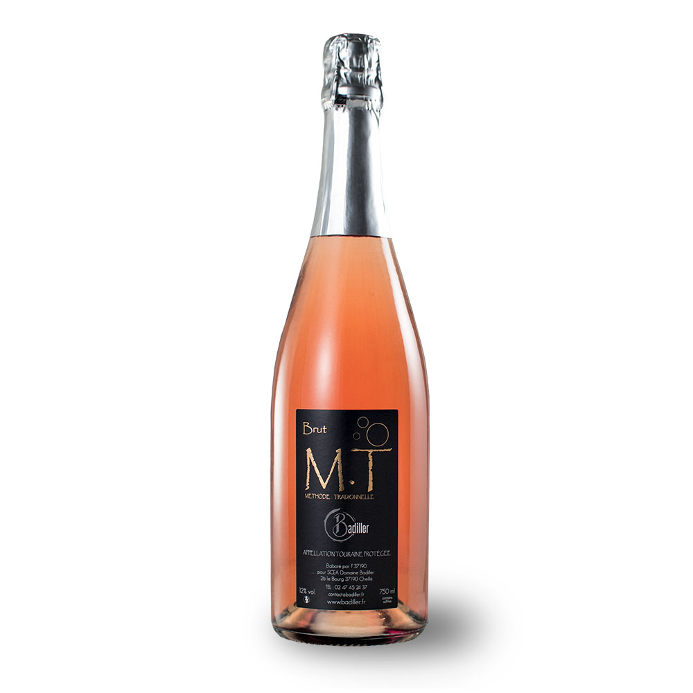 Méthode traditionnelle Touraine Brut Rosé